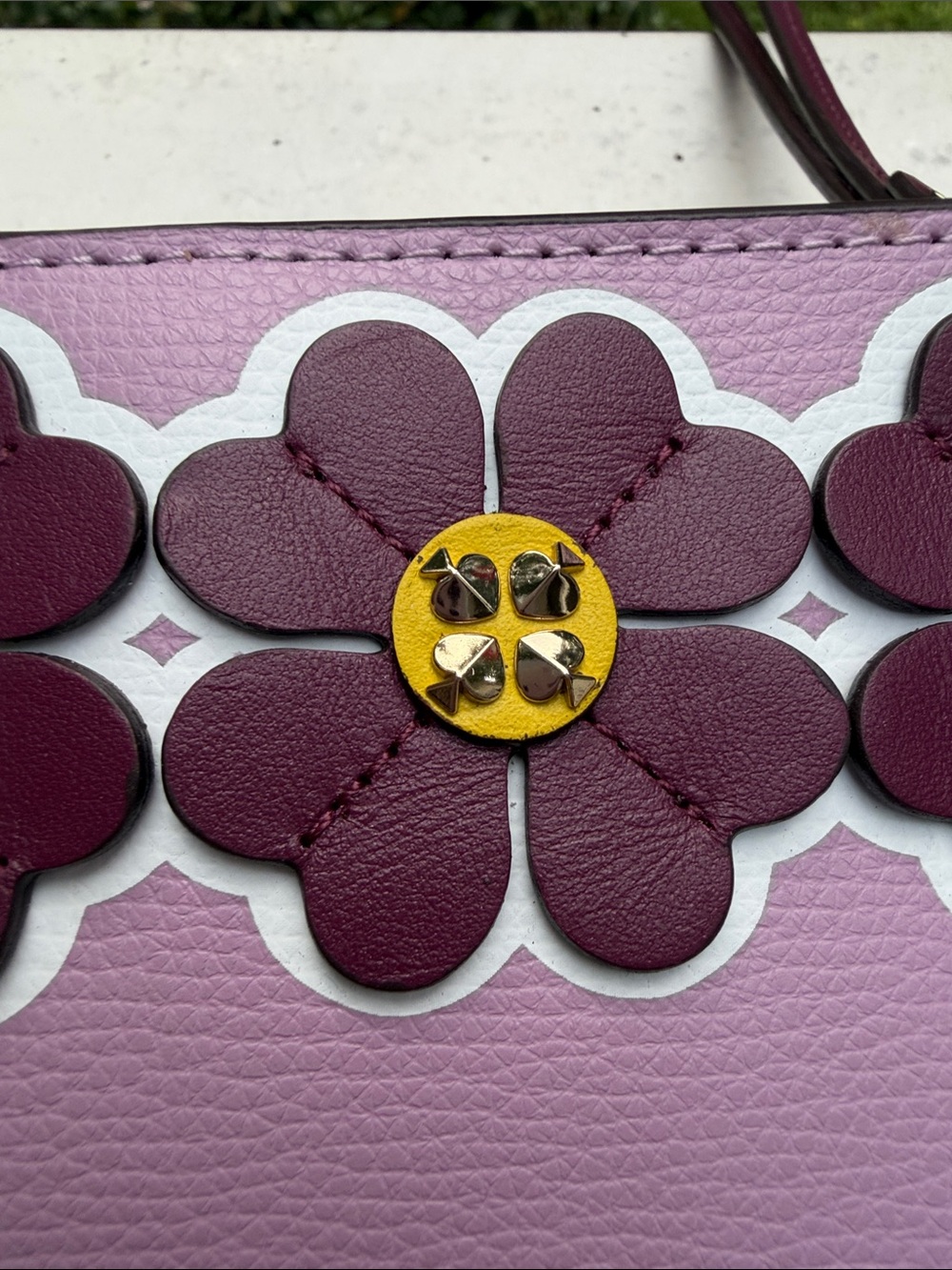 kate spade NWT lavender leather wristlet clutch - Picture 15 of 16